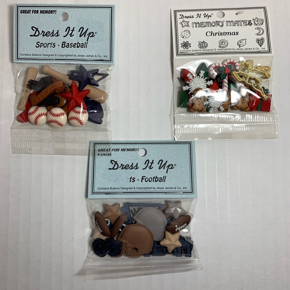 Dress It Up Button Packages